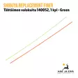 Shibuya Replacement Fiber, tähtäimen valokuitu 140051 ja 140051 1 kpl - punainen ja vihreä kuitu kuvassa - Tähtäimen osat ja tarvikkeet - 8718484318864 - 4