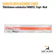 Shibuya Replacement Fiber, tähtäimen valokuitu 140051, 1 kpl Red - kymmenen kappaleen myyntipakkaus, EAN näkyvissä - Tähtäimen osat ja tarvikkeet - 8718484318864 - 3