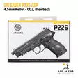 Sig Sauer P226 ASP Black 4,5mm CO2 Blowback ilmapistooli - Ilma-aseluoti ilmapistoolit - 798681525904 - 12