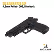 Sig Sauer P226 ASP Black 4,5mm CO2 Blowback ilmapistooli - Ilma-aseluoti ilmapistoolit - 798681525904 - 10