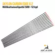 Skylon Carbon Edge 6.2 hiilikuitunuoliputki 500 - 12 kpl - nuoliputket - Hiilikuituiset nuoliputket - 6426003773774 - 17