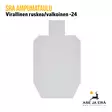 SRA ampumataulu yläneliöllä Virallinen -24 säännöt täyttävä - SRA taulut - 2000000662374 - 7