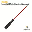 StilCrin 9mm/.38/.357/.36 pistoolin puhdistussarja varsiosa - Puhdistussarjat ja -harjat - 6410363740804 - 2