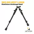 Swiss Arms Alumiininen teleskooppi bipod - Tukit, kiskot, kahvat ja bipodit - 3559966052464 - 6