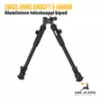 Swiss Arms Alumiininen teleskooppi bipod - Tukit, kiskot, kahvat ja bipodit - 3559966052464 - 11