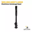 Swiss Arms alumiininen teleskooppi bipod sivulta - Tukit, kiskot, kahvat ja bipodit - 3559966052464 - 10
