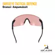 Swisseye Defence Oranssi Ampumalasit - Suojalasit - 4046375404124 - 5