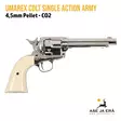 Umarex Colt Single Action Army .45 Peacemaker 4,5 mm Pellet CO2 ilma-ase revolveri - Sivukuva vasen - Ilma-aseluoti ilmapistoolit - 4000844611574 - 4
