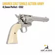 Umarex Colt Single Action Army .45 Peacemaker 4,5 mm Pellet CO2 ilma-ase revolveri - Oikea sivu takaviistosta - Ilma-aseluoti ilmapistoolit - 4000844611574 - 10