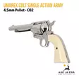 Umarex Colt Single Action Army .45 Peacemaker 4,5 mm Pellet CO2 ilma-ase revolveri - Vasen sivu takaviistosta - Ilma-aseluoti ilmapistoolit - 4000844611574 - 11