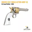 Umarex Colt Single Action Army 45 Smoke 5.8456 - Takaviistosta oikealta - Ilma-aseluoti ilmapistoolit - 4000844859334 - 5