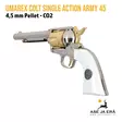 Umarex Colt Single Action Army 45 Smoke 5.8456 - Takaviistosta vasemmalta - Ilma-aseluoti ilmapistoolit - 4000844859334 - 6