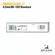 Umarex Glock 17 Blowback 4,5mm CO2 BB ilmapistooli - BB kuula ilmapistoolit - 4000844647894 - 15