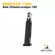 Umarex Glock 17 Gen 5 Airsoft lipas CO2 (14 kuulalle) - Lippaat ja lippaanlataajat - 4000844659934 - 4