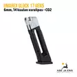 Umarex Glock 17 Gen 5 Airsoft lipas CO2 (14 kuulalle) - Lippaat ja lippaanlataajat - 4000844659934 - 1