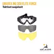 Umarex MG 300 Elite Force taktiset suojalasit - Eri linssivaihtoehdot - Kypärät, maskit ja suojalasit - 4000844511904 - 12