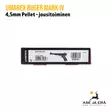 Umarex Ruger Mark IV 4,5mm ilmapistooli musta - Jousi ja puristeilma ilmapistoolit - 4000844774484 - 24