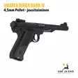 Umarex Ruger Mark IV 4,5mm ilmapistooli musta - Jousi ja puristeilma ilmapistoolit - 4000844774484 - 17