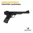 Umarex Ruger Mark IV 4,5mm ilmapistooli musta - Jousi ja puristeilma ilmapistoolit - 4000844774484 - 16
