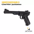 Umarex Ruger Mark IV 4,5mm ilmapistooli musta - Jousi ja puristeilma ilmapistoolit - 4000844774484 - 13