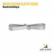 White Feather Clip BT Cloud nuoliviiniklipsi - Nuoliviinit - 8717974363094 - 3