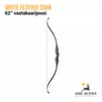 White Feather Sirin 62" vastakaarijousi - Vastakaarijouset - 8720054607674 - 3