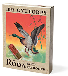 12/65 Gyttorp Traditional Röda 30g Pahvihylsy 10 kpl - Muut haulikonpatruunat - 7340017317214 - 1