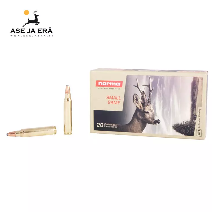 222 Rem Norma 2,6g 40 gr V-max 20 kpl - 222 kaliiperi - 7393923157054 - 3