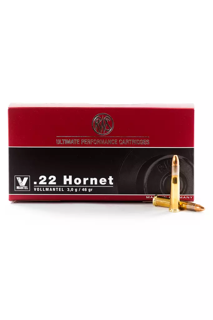 22 Hornet RWS Vollmantel 3 g - Muut kaliiperit - 4000294116384 - 4