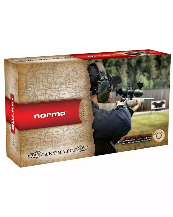 300 Win Mag Norma Jaktmatch 9,7g FMJ 20 kpl - Muut kaliiperit - 7393923175454 - 2