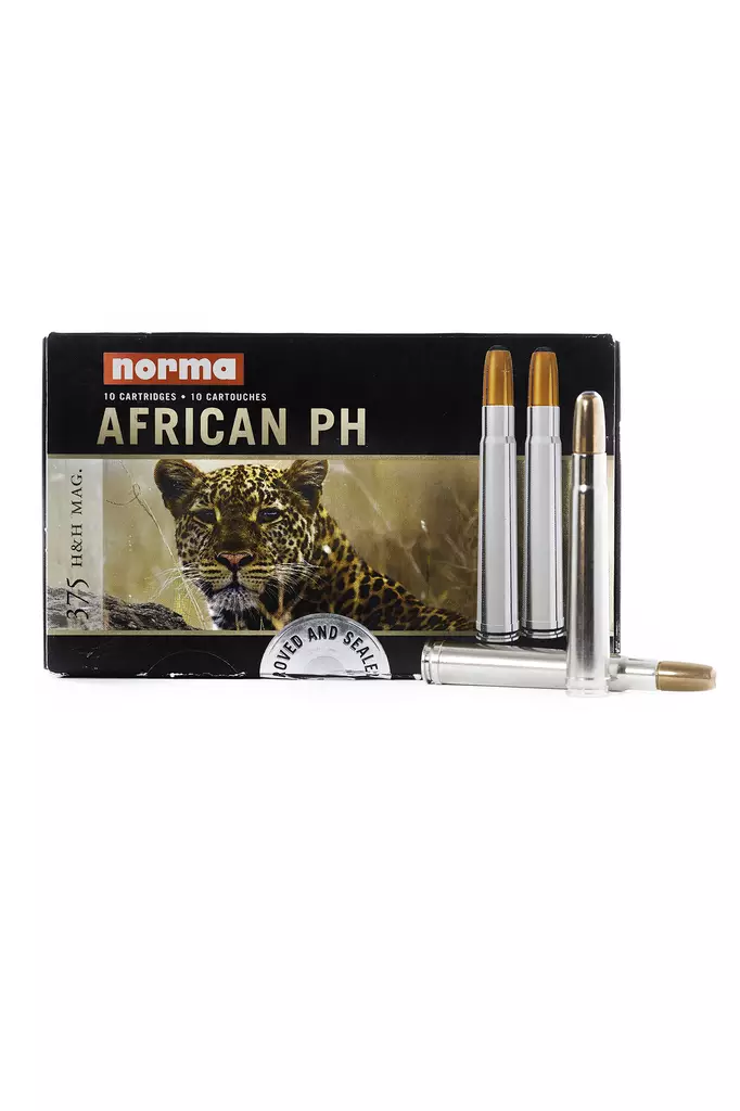 375 H&H Mag Norma African PH 22,7g SP 10 kpl - Muut kaliiperit - 7393923195254 - 1