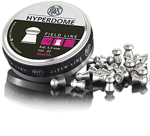 5,5mm RWS Hyperdome 0,71g 150kpl - 5,5 mm luodit - 4000294181634 - 1