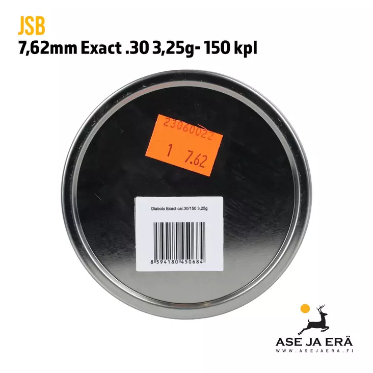 JSB Exact .30 (Cal.7,62) 3,25 G - Pallini Per Aria Compressa Di Precisione - Foto 9