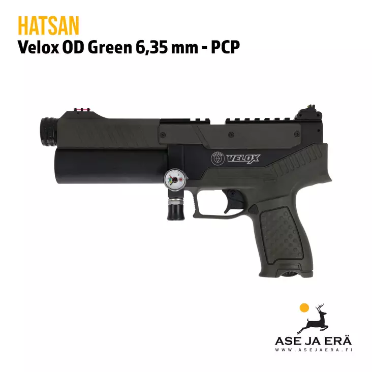 Hatsan Velox PCP 6,35mm OD Green paineilmapistooli - Paineilmatoimiset ilmapistoolit - 067464 - 1