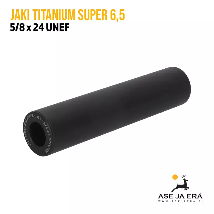 Jaki Titanium Super 6,5mm kiväärin äänenvaimennin - Jaki äänenvaimentimet - 4655824 - 1