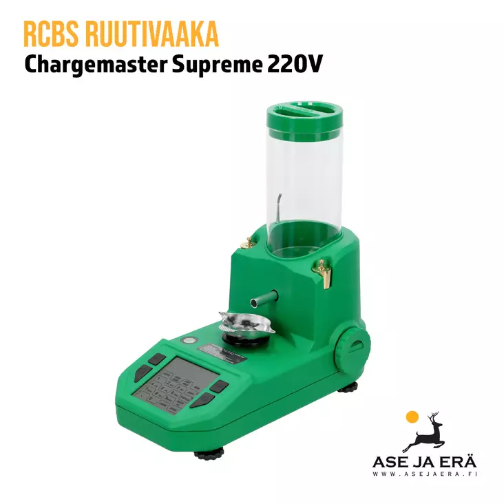 RCBS Chargemaster Supreme Ruutivaaka 98943 Powder dispenser - Yleiskuva - Ruutivaa'at - 604544675634 - 1