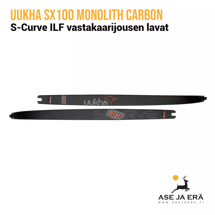 Uukha SX100 Monolith Carbon S-Curve ILF vastakaarijousen lavat - Tähtäinjousen lavat - SX1006624 - 1