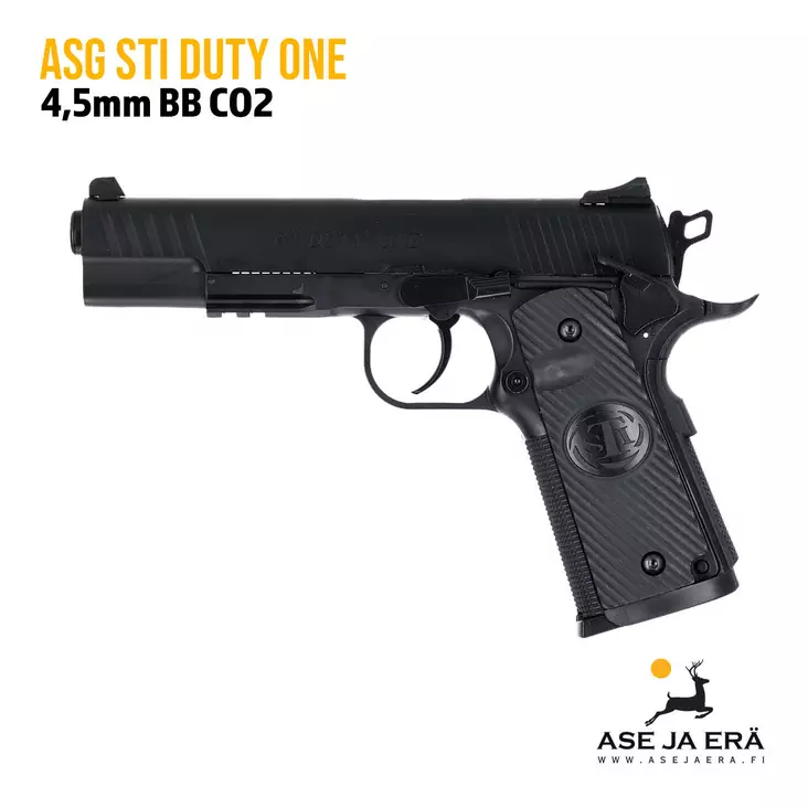 ASG STI DUTY ONE, 4,5mm CO2 ilmapistooli - BB kuula ilmapistoolit - 5707843042994 - 1