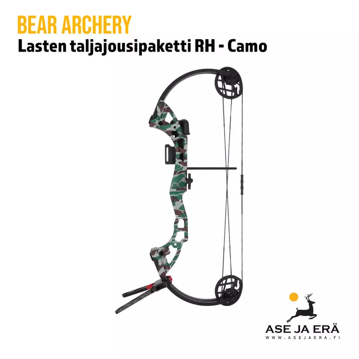Bear Archery Warrior lasten taljajousi RH Camo - Taljajouset - 754806143804 - 9