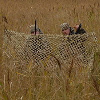 Camo naamioverkko Vaaleanruskea Leveys 2,2 m metritavaraa - Naamioverkot - 2042546543694 - 4