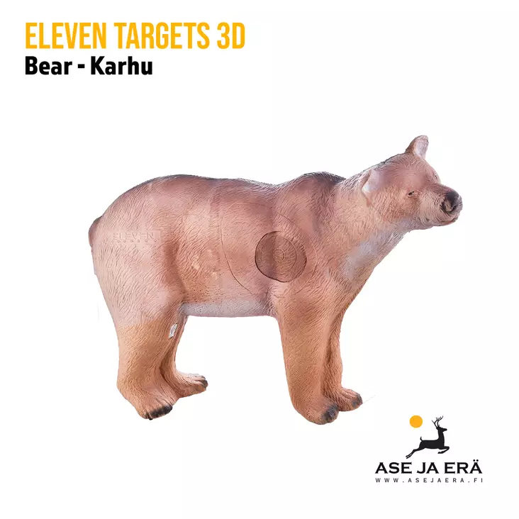 Eleven Targets 3D-taulu Karhu vaihtoinsertillä - 3D-eläintaulut - ELVaE54 - 1