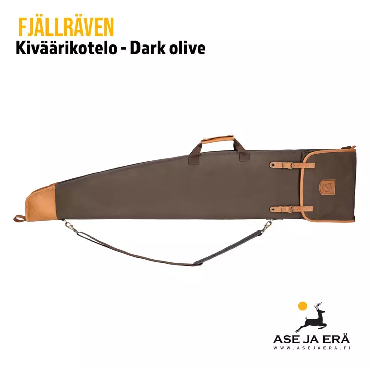 Fjällräven Kiväärikotelo Dark Olive 130 cm - Kivääripussit - 7323450164874 - 1
