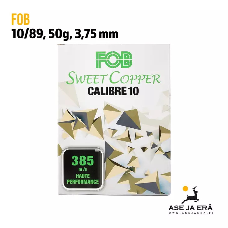 FOB Sweet Copper 10/89 50g 3,75mm Haulikonpatruuna - Lyijyttömät patruunat - 3268790015254 - 1