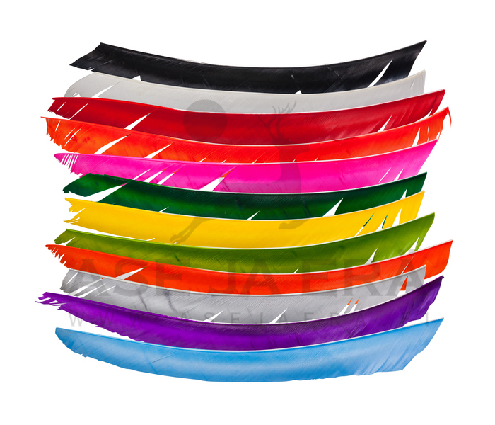 Gateway Feathers täyspitkä RW luonnonsulka yksivärinen - Luonnonsulat - 737295184534 - 1