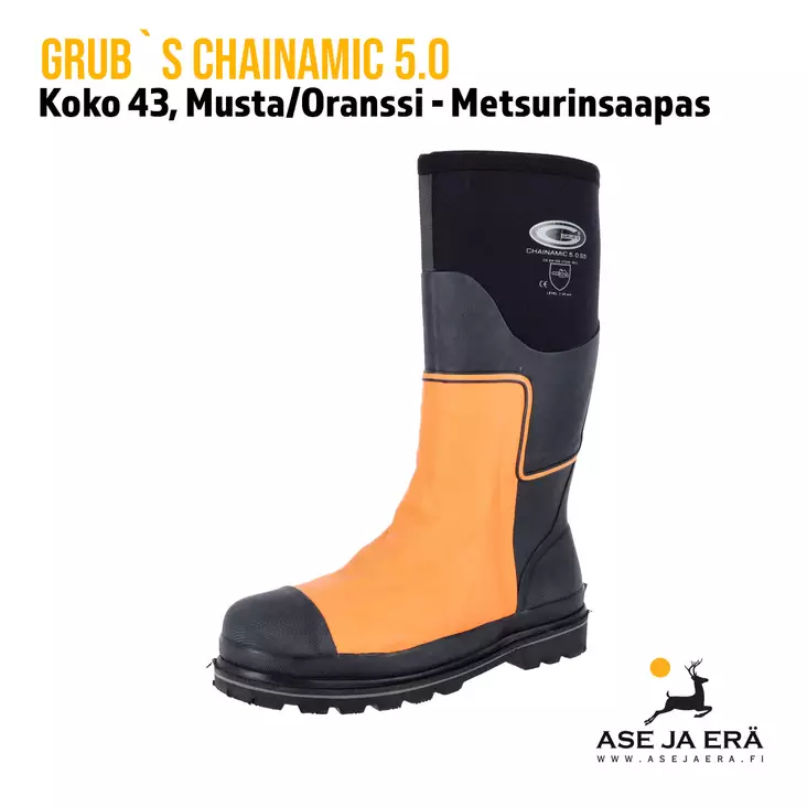Grub's Chainamic 5.0 Neopreeniset Metsurisaappaat - Saappaat - 5055931403944 - 1