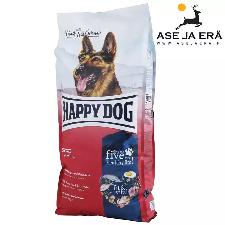 koiranruoka_Happy Dog F&V Adult Sport 14 kg - Happy dog koiranruoka - 4001967135534 - 2