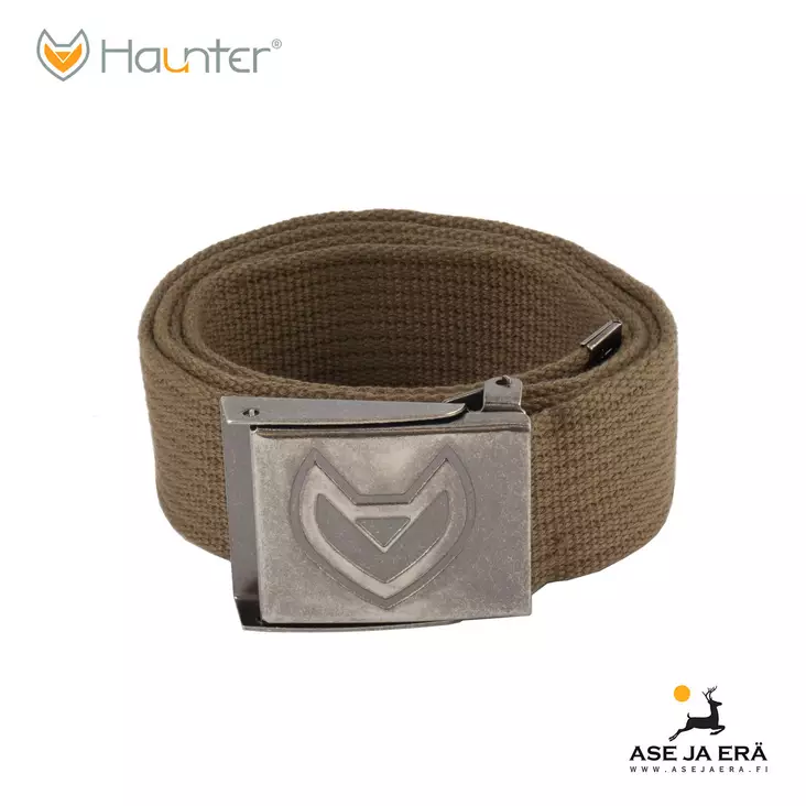 Haunter kangasvyö vihreä - Vyöt - 7340143709174 - 1