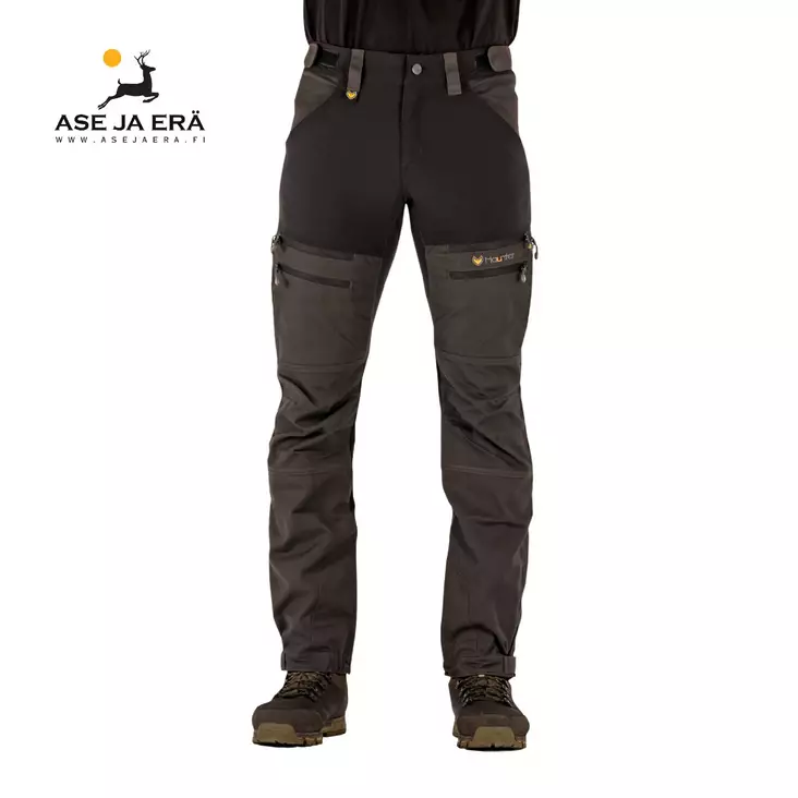 Haunter Vännas kuorihousut C-mitoitus, musta/harmaa - Erä- ja vaellushousut - 101874 - 1