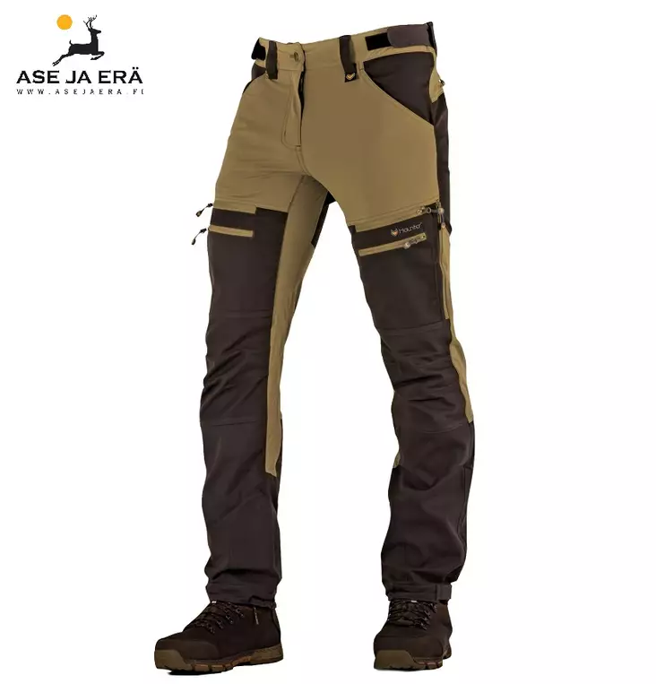 Haunter Vännas tekniset kuorihousut - forest green - Erä- ja vaellushousut - 102624 - 1