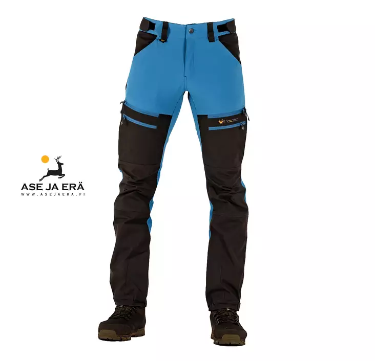 Haunter Vännas tekniset kuorihousut -sininen/harmaa - Erä- ja vaellushousut - 155500290004 - 1